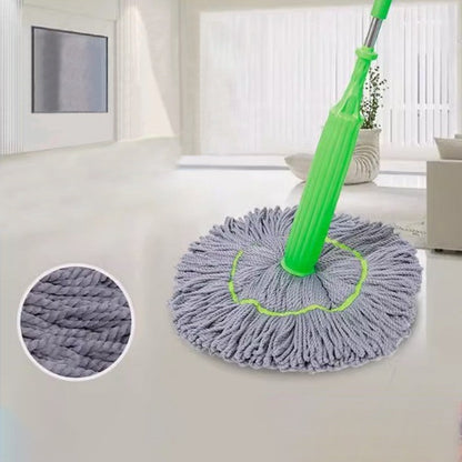 🔥Pas de lavage à la main, super pratique 🌟 Mop en microfibre absorbante - Lavable par enroulement automatique