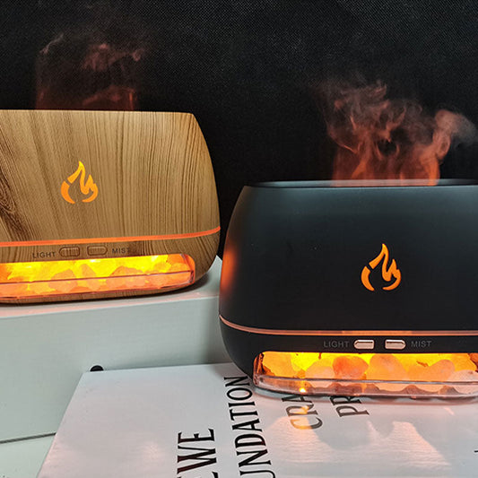 💥39 % de réduction💥Diffuseur d'huiles essentielles à flamme 200ml avec 7 couleurs changeantes