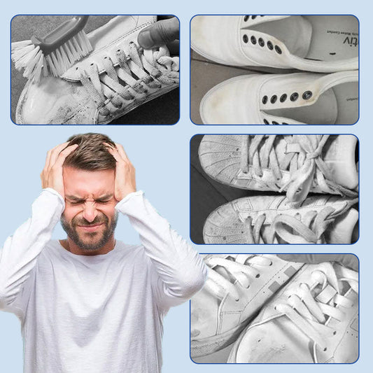 Crème de Nettoyage pour Chaussures Blanches