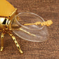 Pot à miel rétro créatif en forme d'abeille
