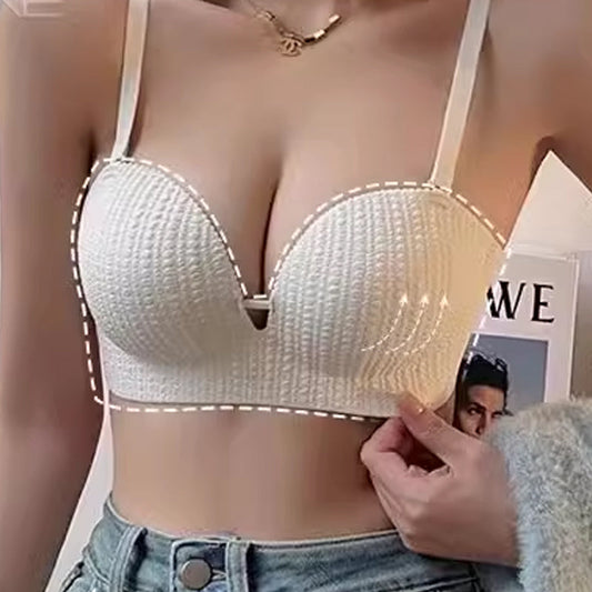 Soutien-gorge Push-Up Sans Armature et Couture pour Femme