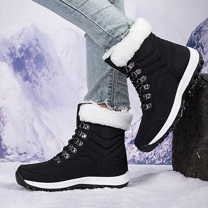 Bottes Chaudes de Neige Montantes et Tendance