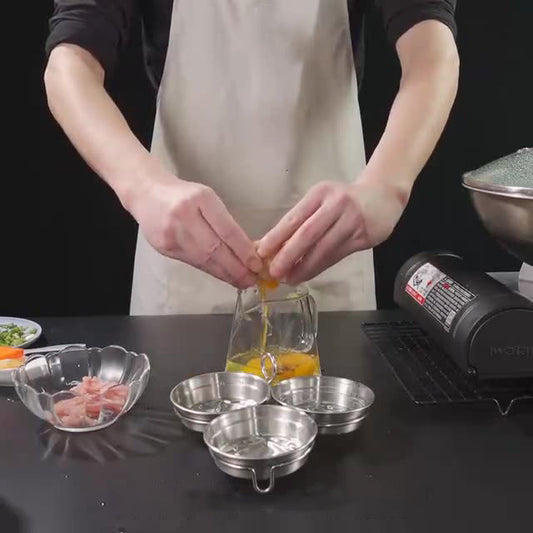 Cuiseur à œufs en acier inoxydable 304