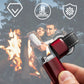 Mini Briquet Rechargeable à Butane avec Porte-Clés