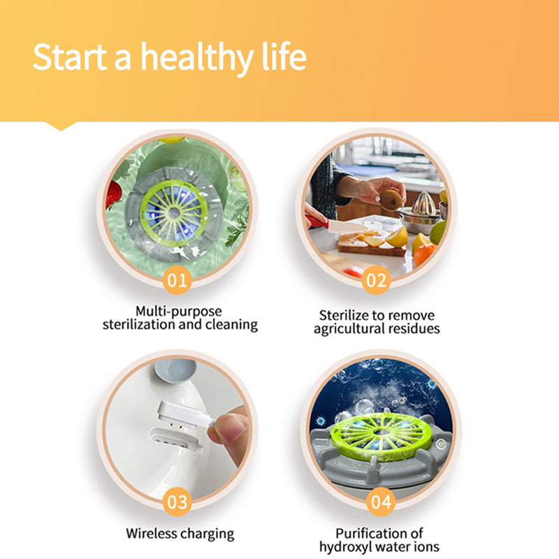 🍉Durée limitée 50% de réduction🥬 Laveurs de fruits et légumes portables efficaces Offre puissante !