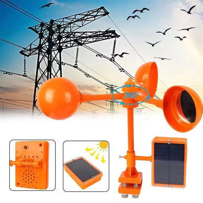 ✨✨✨Réflecteur Anti-Oiseaux & Girouette Sonore 🌬️🐦 | Protection & Décoration Écologique
