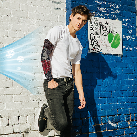 🔥 Nouvelle tendance incontournable ❤️‍🔥 Manchons tatouage ultra-fins anti-UV