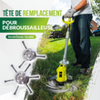 📢CHETEZ 1, OFFERT 1 ! 🔧 Tête de Remplacement pour Débroussailleuse – Universelle, Installation Facile & Construction Durable pour Jardinage 🌿