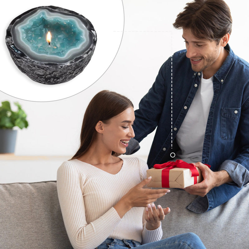 🎁Idée cadeau Vente exceptionnelle 50 % de réduction🔥Bougie aromathérapie multicolore vintage créative