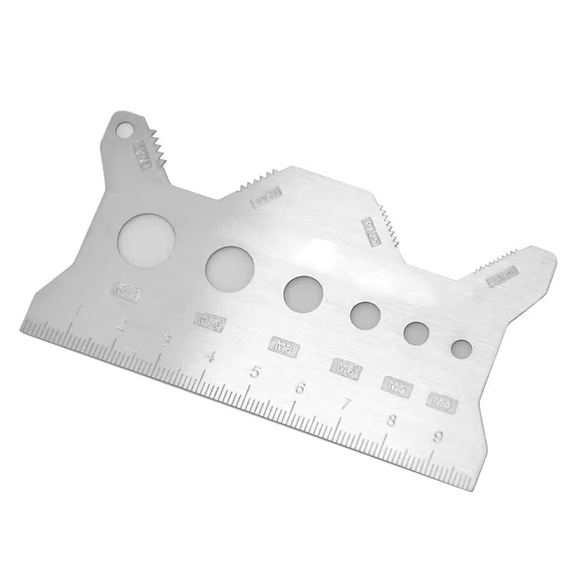 💥 Carte de jauge de boulons double face en acier inoxydable (50 % de réduction)