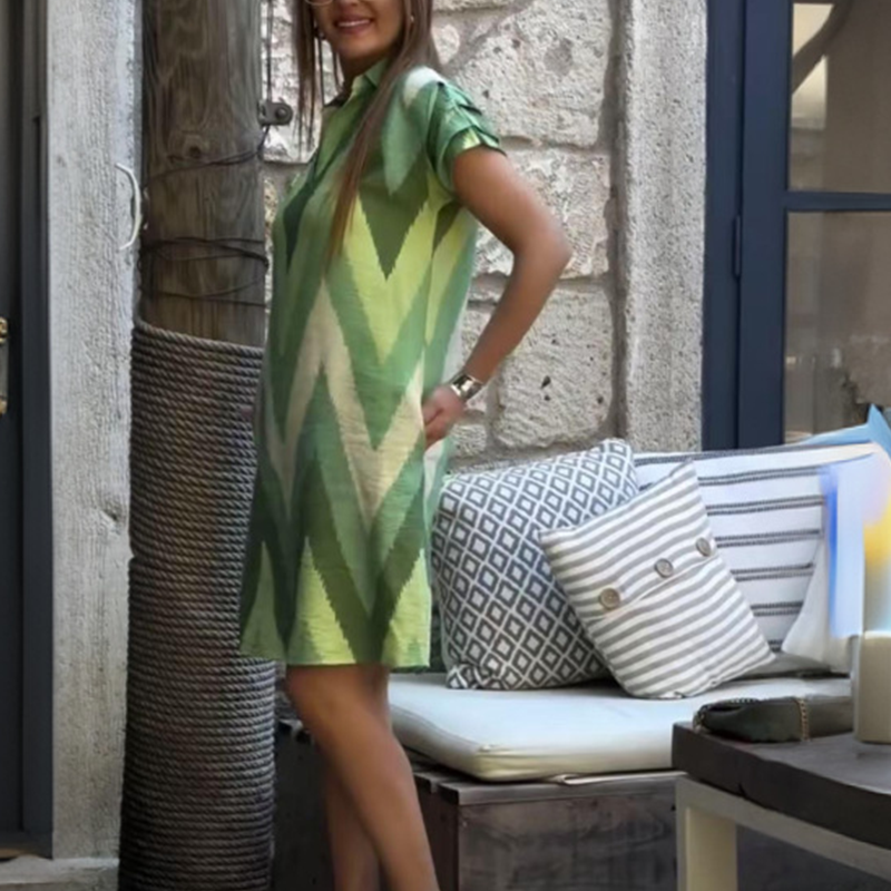 2025 Nouveau design💕🎁Charmante robe pour femme à la coupe ample et à l'imprimé