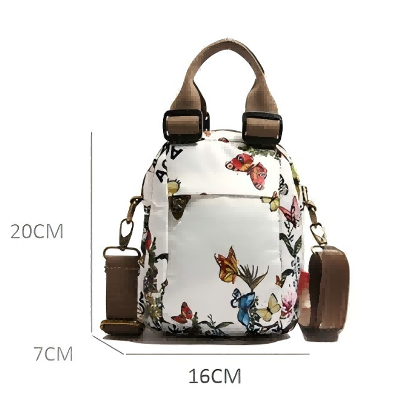 Sac à bandoulière multicouche imprimé mode pour femme