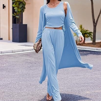 💐Nouveautés d'automne -50 %💖Ensemble décontracté 3 pièces pour femme