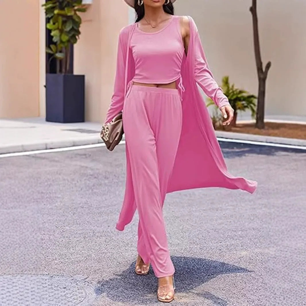 💐Nouveautés d'automne -50 %💖Ensemble décontracté 3 pièces pour femme