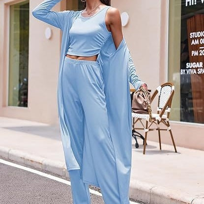 💐Nouveautés d'automne -50 %💖Ensemble décontracté 3 pièces pour femme