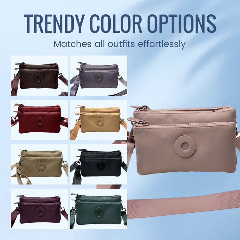 Sac à bandoulière à fermeture éclair