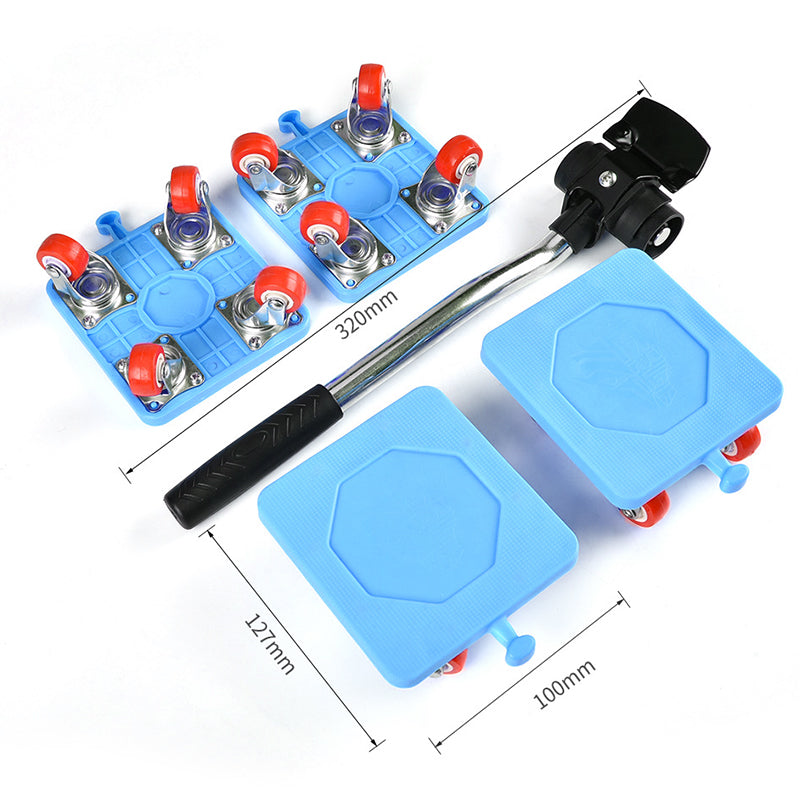 Déménageurs de meubles lourds avec roues