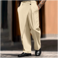 Pantalon de costume ample à jambes larges pour homme