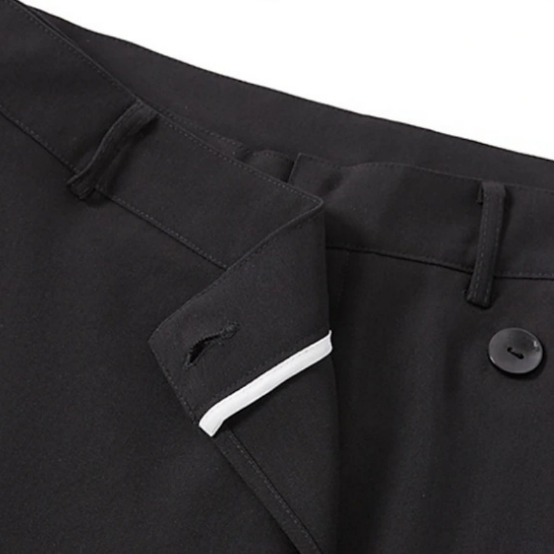 Pantalon de costume ample à jambes larges pour homme