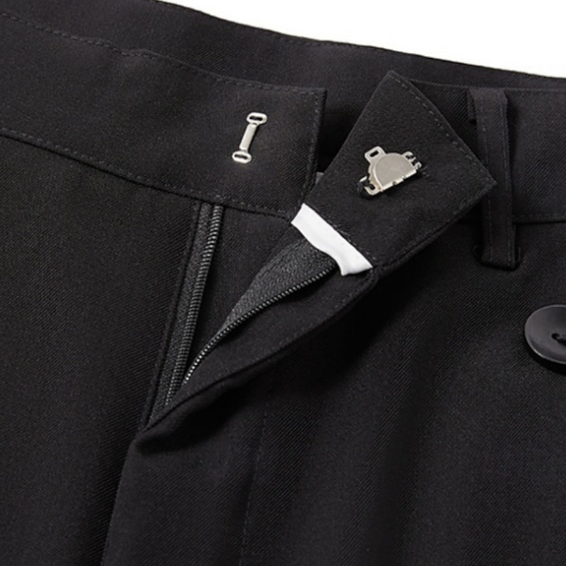 Pantalon de costume ample à jambes larges pour homme