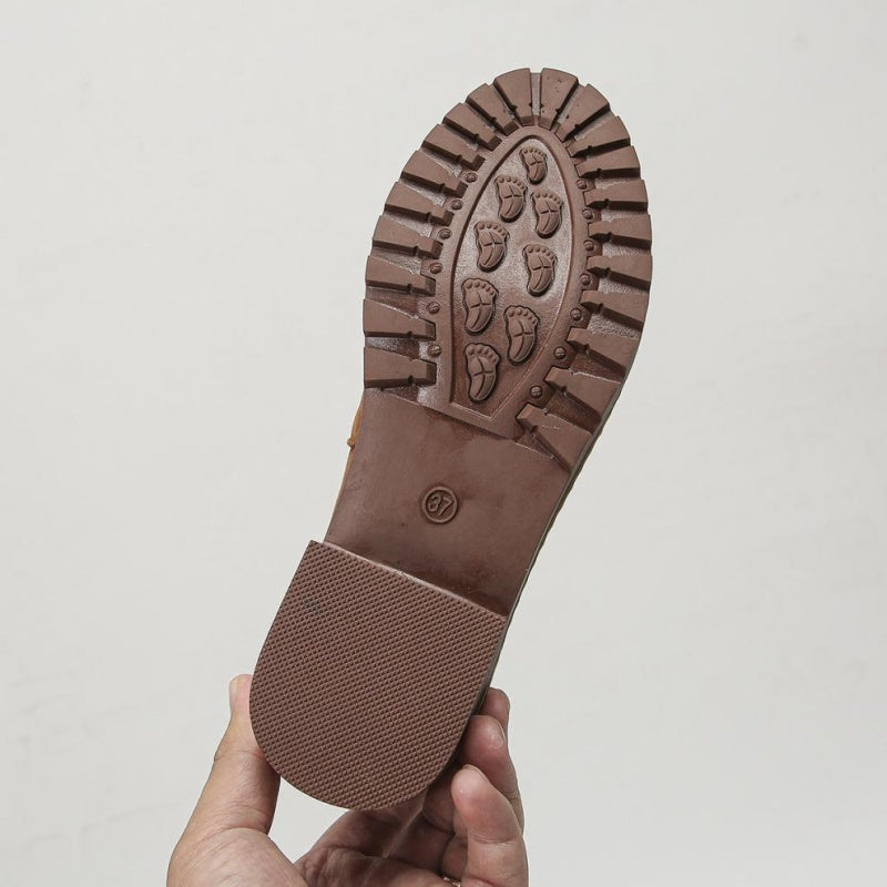 Bottines élastiques solides à talons bas pour femmes