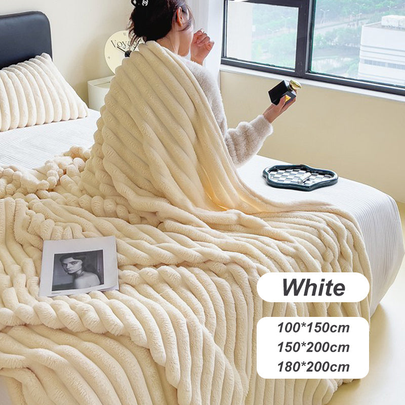 🛏️ 50% DE RÉDUCTION ! ❄️ Jeté Super Doux Luxueux - Chaleur Légère et Confort Ultime pour Canapé ou Lit, Lavable en Machine 🏠📦