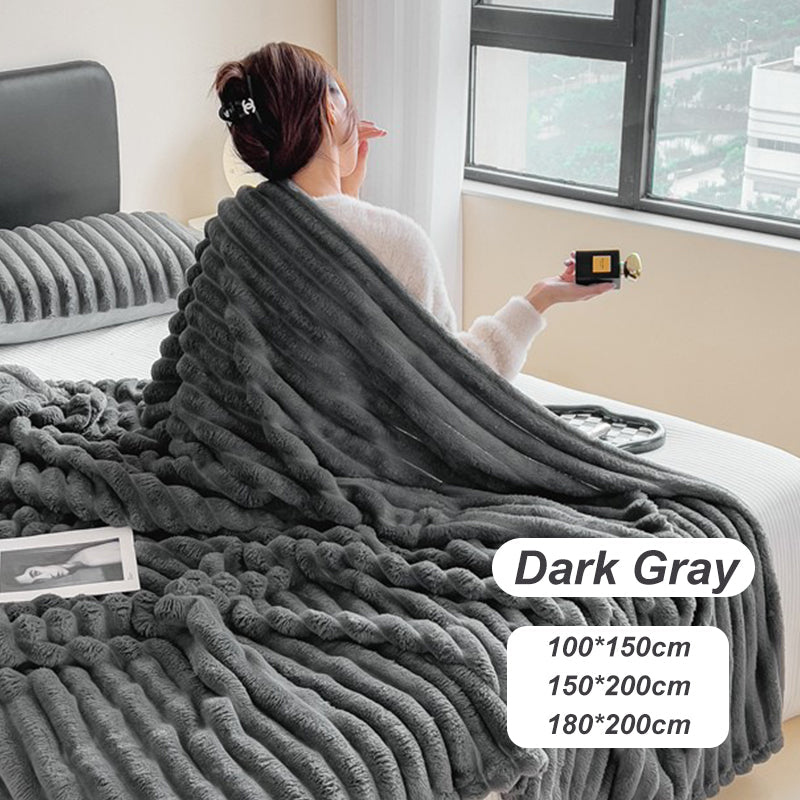 🛏️ 50% DE RÉDUCTION ! ❄️ Jeté Super Doux Luxueux - Chaleur Légère et Confort Ultime pour Canapé ou Lit, Lavable en Machine 🏠📦