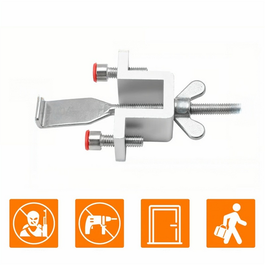 Serrure de porte portable robuste pour la sécurité