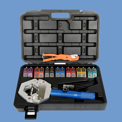 🔥Livraison gratuite sur tous les articles🔥 50 % DE RÉDUCTION – Kit de sertissage hydraulique portable pour tuyaux 🛠️✨