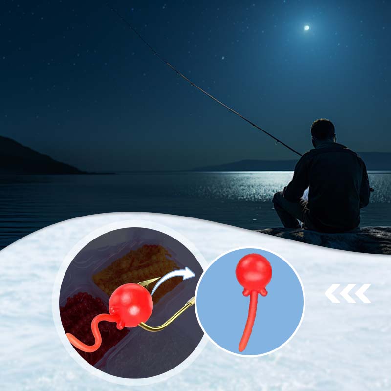 🎉Le bonheur des pêcheurs🎉 Leurre Souple Flottant en Forme de Ver - Appât Réaliste pour Pêche en Eau Douce et Salée 📢📢5 dernières heures : Grande vente⏰⏰