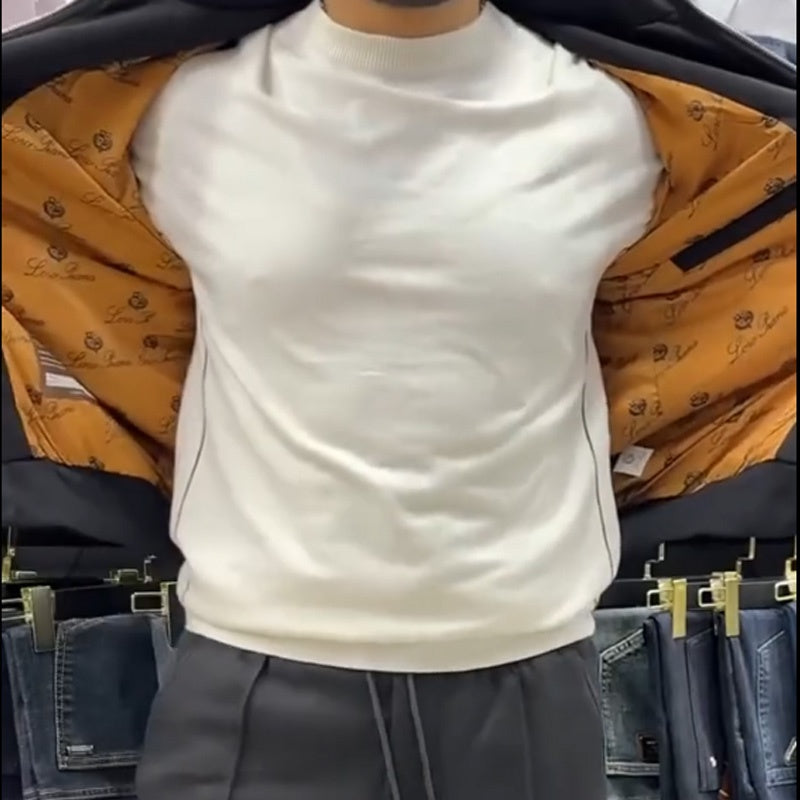 Ensemble deux pièces veste et pantalon décontractés pour homme