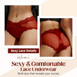 Culottes en dentelle sexy et confortables pour femmes