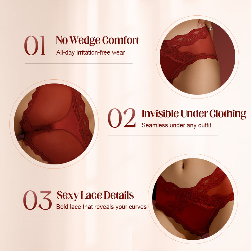Culottes en dentelle sexy et confortables pour femmes