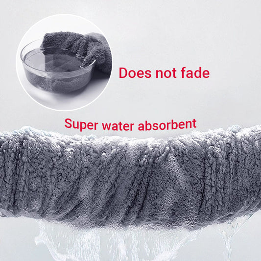 Serviette de nettoyage épaisse et absorbante en microfibre pour voiture