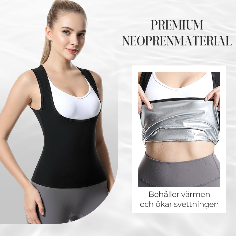 Gilet de sauna brûle-graisses pour femmes