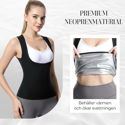 Gilet de sauna brûle-graisses pour femmes