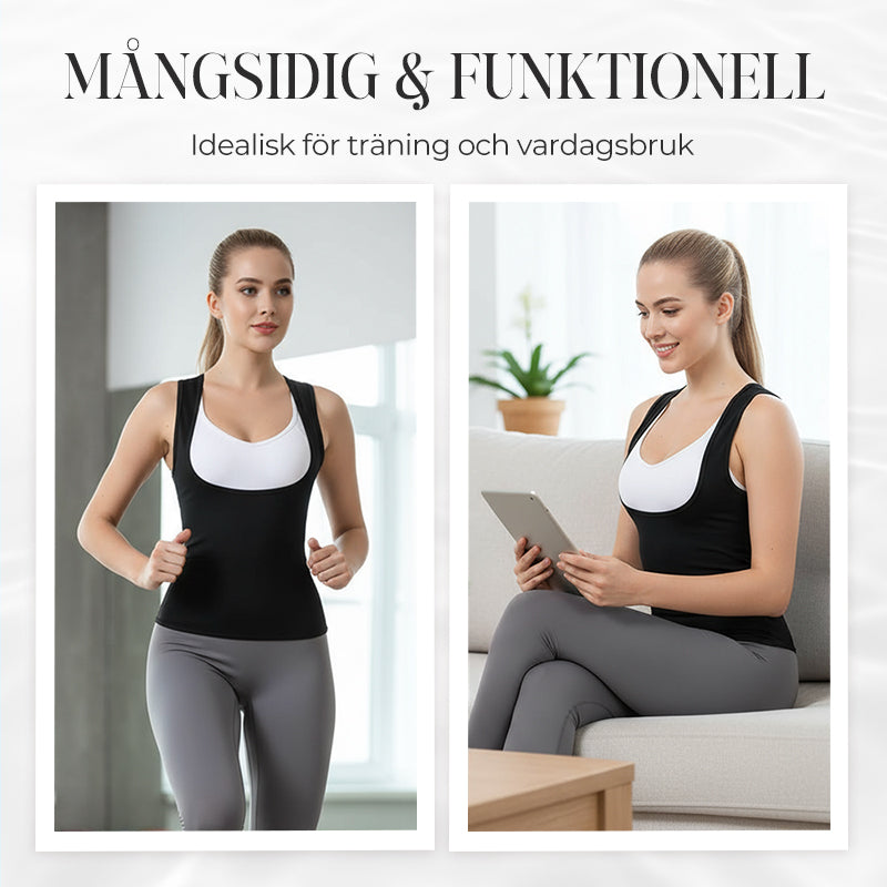 Gilet de sauna brûle-graisses pour femmes