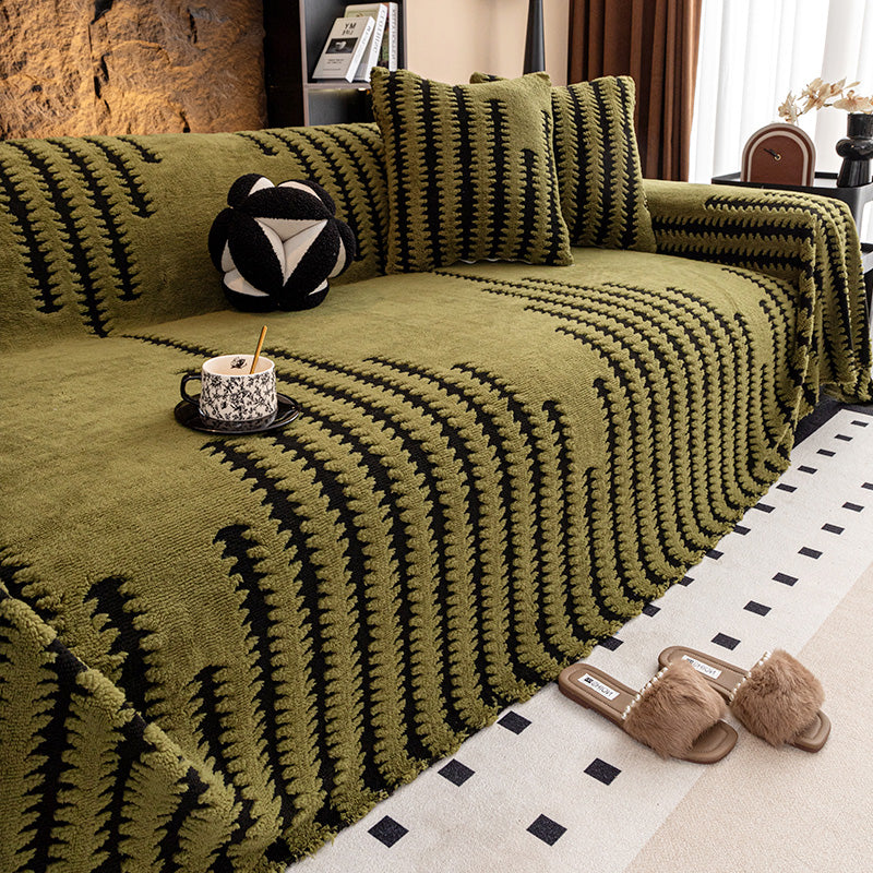 📢50% DE RÉDUCTION!✨Housse de canapé douce et antidérapante en peluche