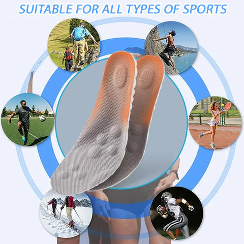 Semelle intérieure 4D Cloud Technology - Très douce !