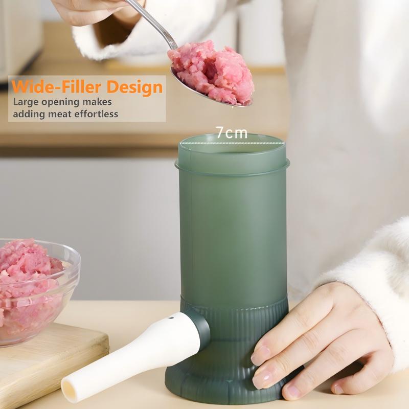 📢📢50% de réduction!!! 🌭Soldes de Noël à moitié prix ! Machine à Saucisses Manuel – Embossage Facile & Nettoyage Rapide, Parfaite pour Cuisine Familiale 🏠✨