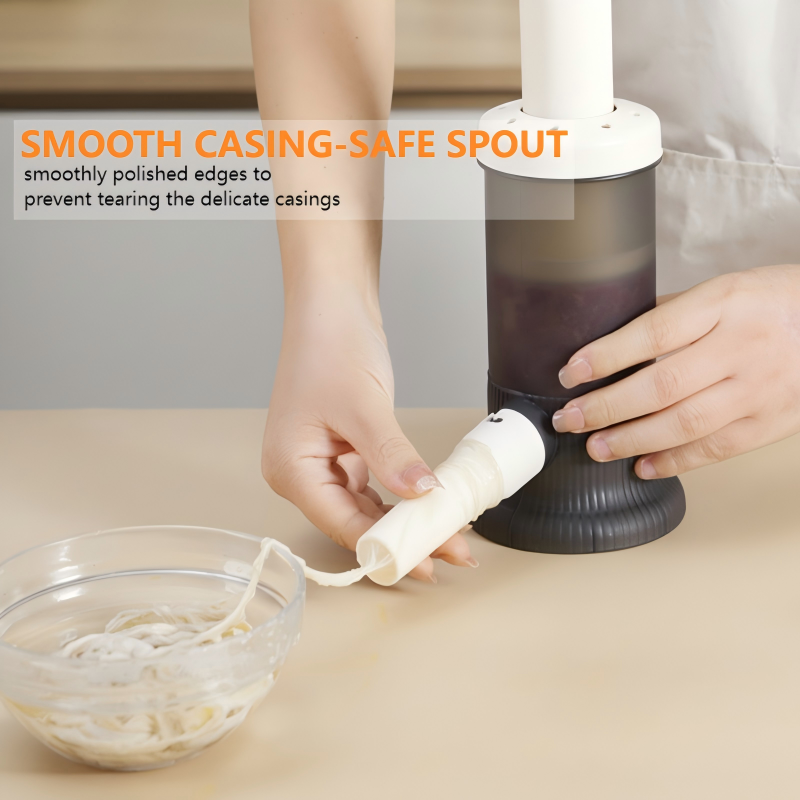 📢📢50% de réduction!!! 🌭Soldes de Noël à moitié prix ! Machine à Saucisses Manuel – Embossage Facile & Nettoyage Rapide, Parfaite pour Cuisine Familiale 🏠✨