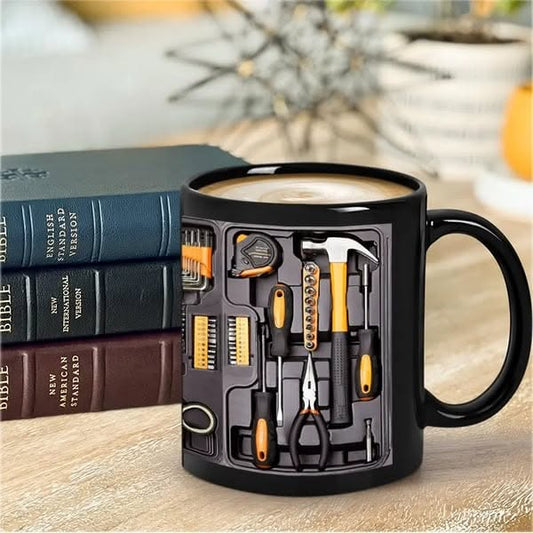 🏆🔨Tasse à café amusante – Coffret à outils pour mécaniciens☕
