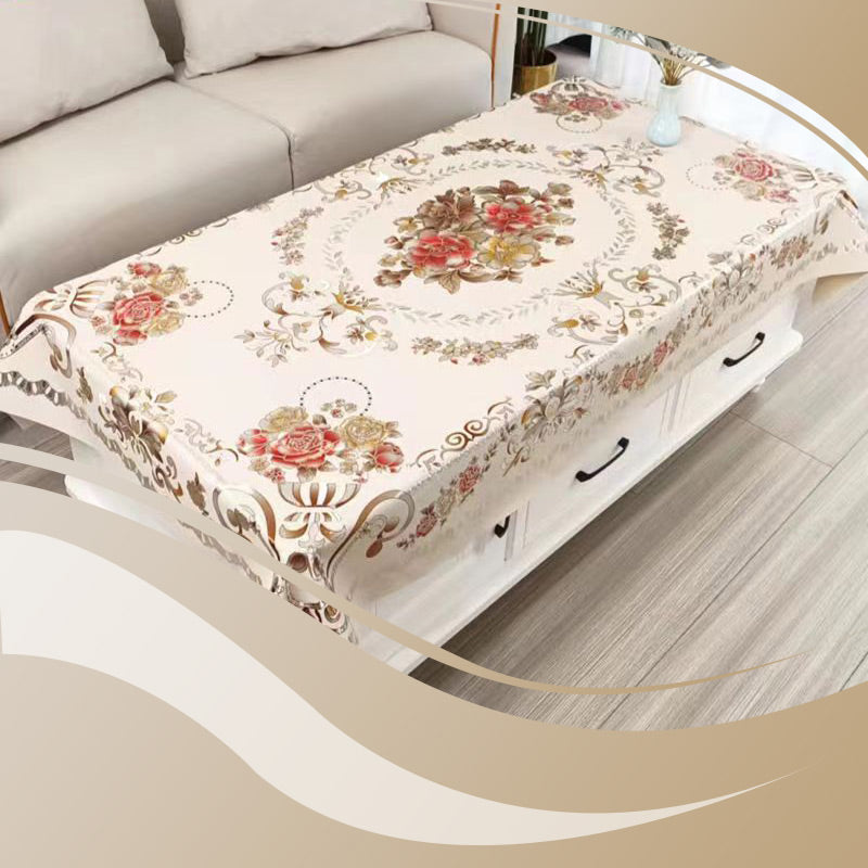 📢📢50 % DE RÉDUCTION !!⏰Nappe multifonctionnelle imperméable et oléofuge à motif floral