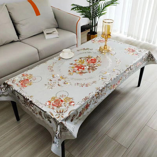 📢📢50 % DE RÉDUCTION !!⏰Nappe multifonctionnelle imperméable et oléofuge à motif floral