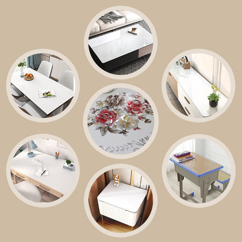 📢📢50 % DE RÉDUCTION !!⏰Nappe multifonctionnelle imperméable et oléofuge à motif floral