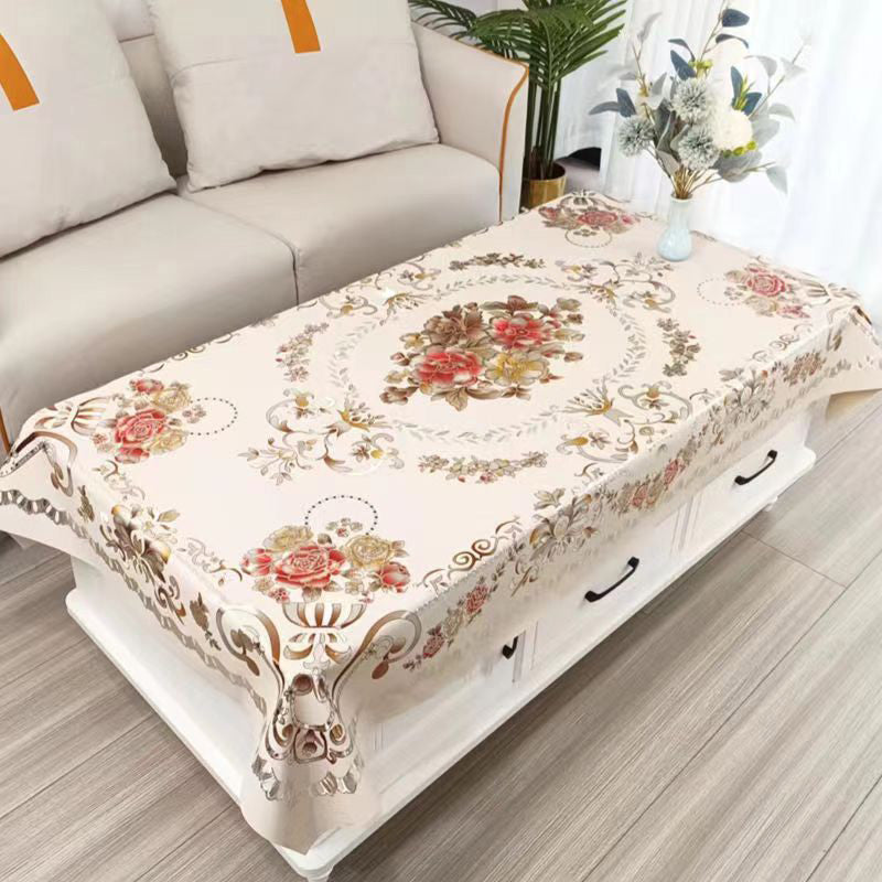 📢📢50 % DE RÉDUCTION !!⏰Nappe multifonctionnelle imperméable et oléofuge à motif floral