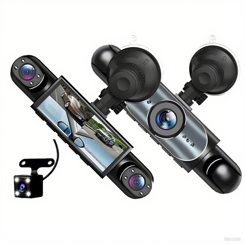 📢📢60 % de réduction !! ⏰ Caméra Embarquée 360° – Vision Nocturne Ultra HD, Surveillance Parking 24h & Enregistrement en Boucle ! 🚘🛡️