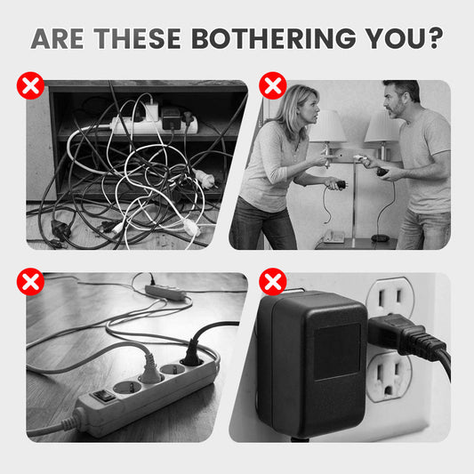 📢📢50 %  DE RÉDUCTION !! ⏰Multiprise intelligente avec ports USB