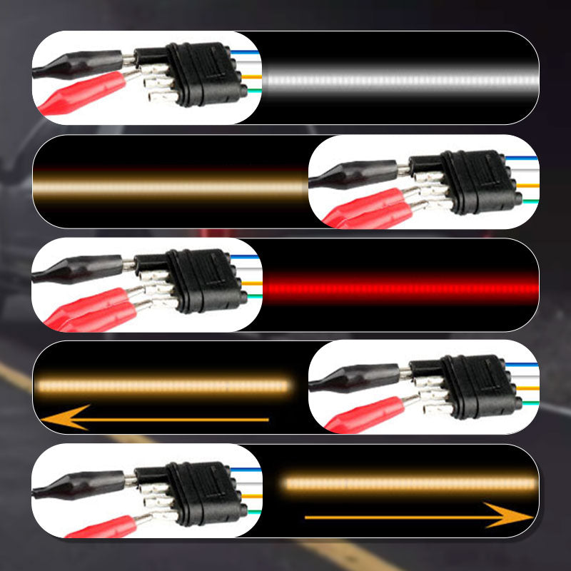 📢📢50 % DE RÉDUCTION !! ⏰🌟Bande LED étanche pour hayon de camion