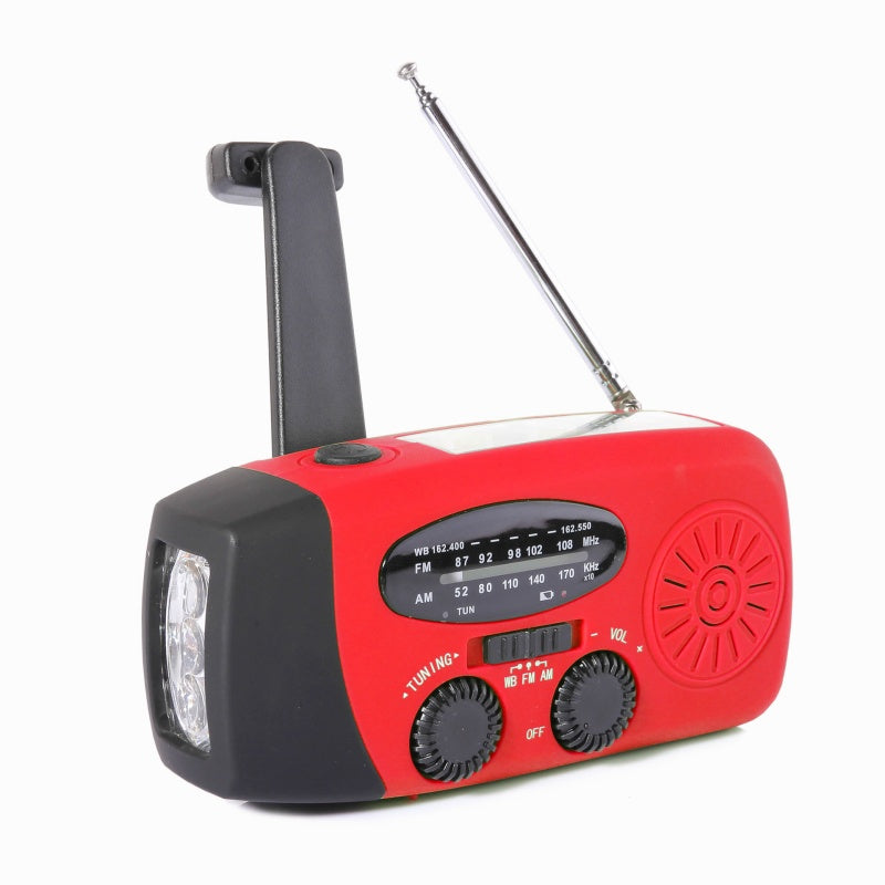 Radio d’Urgence Solaire Portable Multifonction